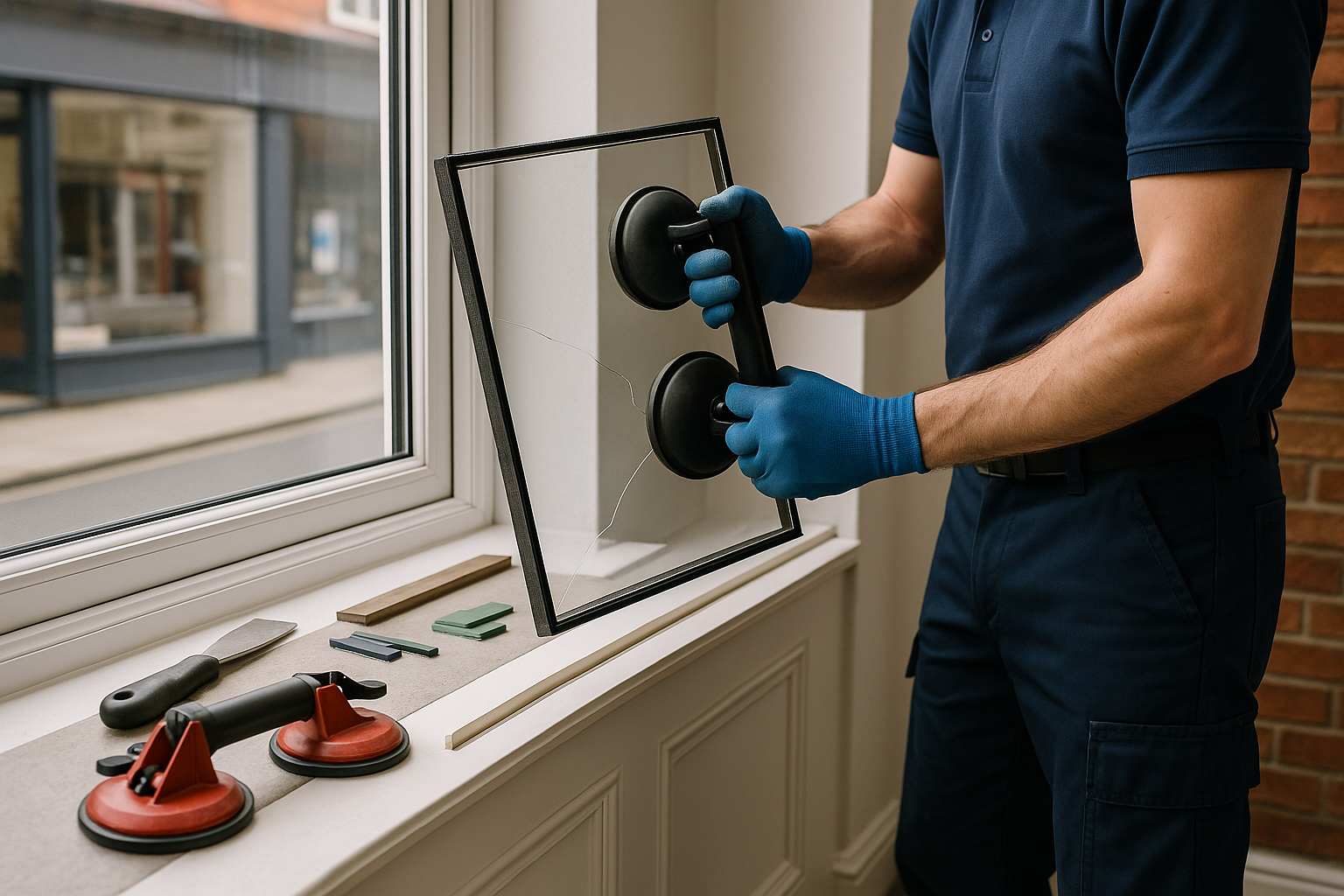Glass Repair Bloomsbury service image